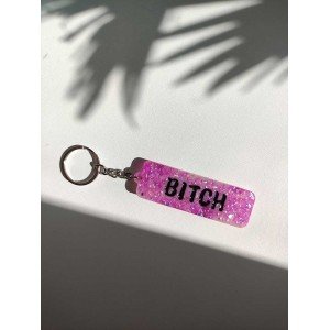 Χειροποίητο Μπρελόκ "BITCH"
