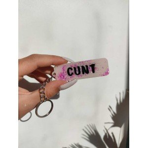 Χειροποίητο Μπρελόκ "CUNT"