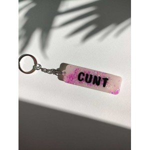Χειροποίητο Μπρελόκ "CUNT"