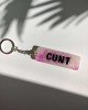 Χειροποίητο Μπρελόκ "CUNT"