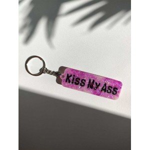 Χειροποίητο Μπρελόκ "Kiss MY Ass"