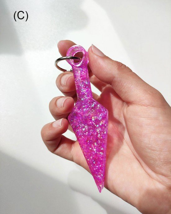 Χειροποίητα μπρελόκ "GLISAKAI" kunai