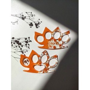 Χειροποίητη Ρητινογροθιά -AURELITH- με μύτες, από υγρό γυαλί