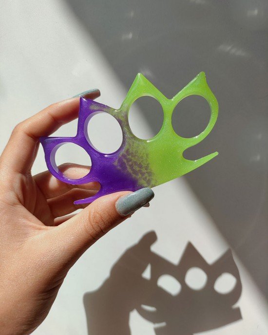 Χειροποίητη Ρητινογροθιά -SYLVARIS- με μύτες, από υγρό γυαλί