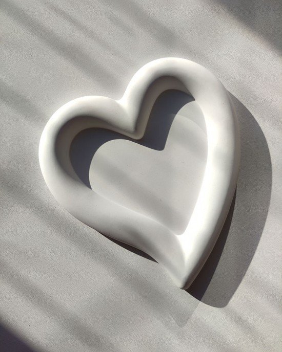 Χειροποίητος Δίσκος πορσελάνης -AMORETTE-