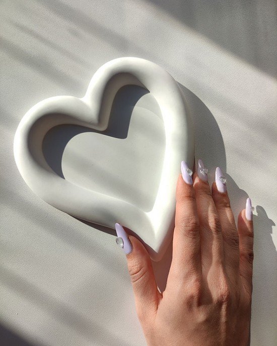 Χειροποίητος Δίσκος πορσελάνης -AMORETTE-