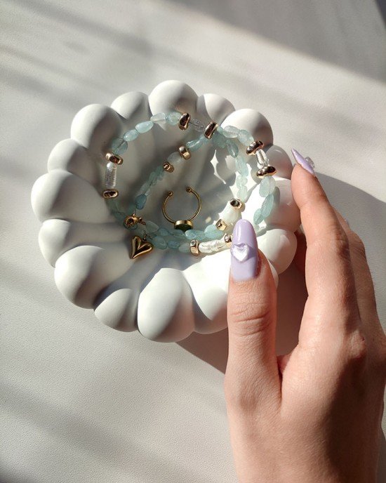 Χειροποίητο μπολ προσελάνης -FLORENTINE-