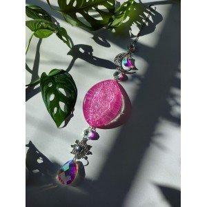 Χειροποίητο Suncatcher -GLAM V- υγρό γυαλί