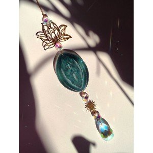 Suncatcher -VERDELOTUS V- υγρό γυαλί