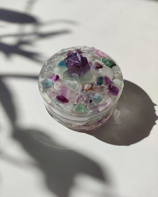 Χειροποίητο grinder -FLUORITE CORE-