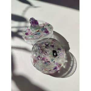 Χειροποίητο grinder -FLUORITE CORE-