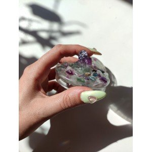 Χειροποίητο grinder -FLUORITE CORE-