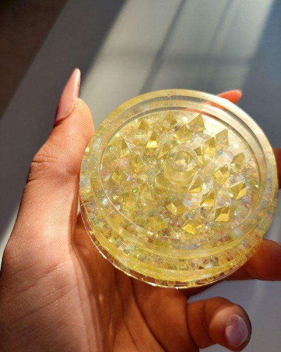 Χειροποίητο Grinder -LEMON GLIMMER-