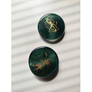 Χειροποίητο Grinder -VIRIDIAN- υγρό γυαλί