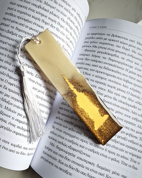 Χειροποίητος σελιδοδείκτης -AURELUNE-