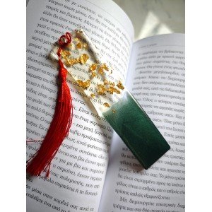 Χειροποίητος Σελιδοδείκτης -NOELITH RED-