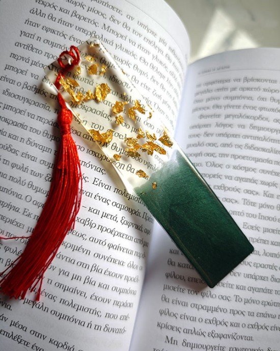 Χειροποίητος Σελιδοδείκτης -NOELITH RED-