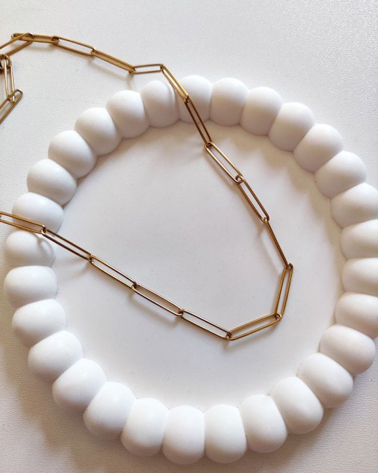 Αλυσίδα -MARILYS GOLD- Ανοξείδωτο ατσάλι