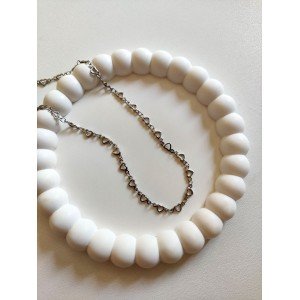 Αλυσίδα -SILVER HEART- Ανοξείδωτο ατσάλι