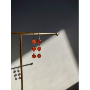 Χειροποίητα Σκουλαρίκια -CALMERE- ανοξείδωτο ατσάλι