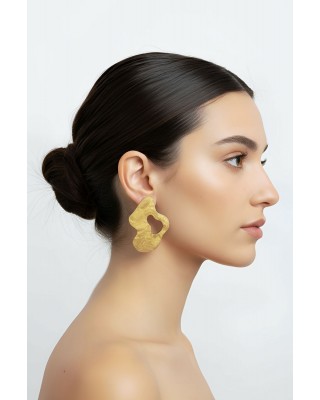 Handmade earrings -GILDA- Resin