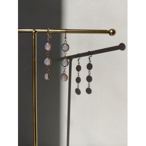 Χειροποίητα Σκουλαρίκια -LUNIELLE- ανοξείδωτο ατσάλι