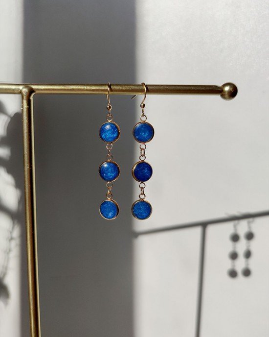 Χειροποίητα Σκουλαρίκια -NERITHE- ανοξείδωτο ατσάλι