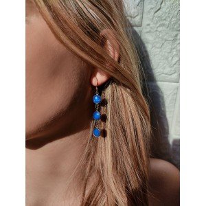 Χειροποίητα Σκουλαρίκια -NERITHE- ανοξείδωτο ατσάλι