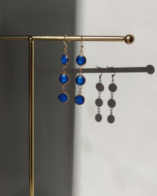 Χειροποίητα Σκουλαρίκια -NERITHE- ανοξείδωτο ατσάλι