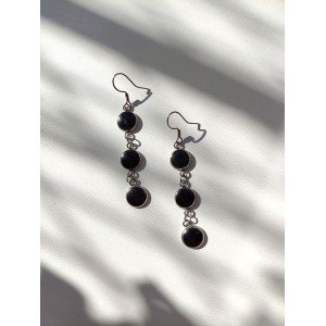 Χειροποίητα Σκουλαρίκια -NOCTELLE- ανοξείδωτο ατσάλι