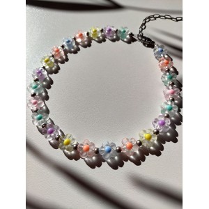 Χειροποίητο κολιέ -FLORISIA- 