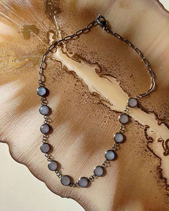 Χειροποίητο κολιέ -LUNIELLE- 