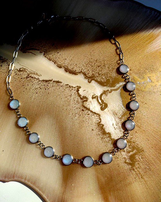 Χειροποίητο κολιέ -LUNIELLE- 