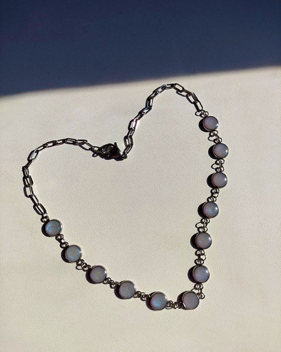 Χειροποίητο κολιέ -LUNIELLE- 