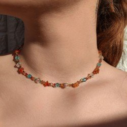 Χειροποίητο Κολιέ -MARIGOLD-