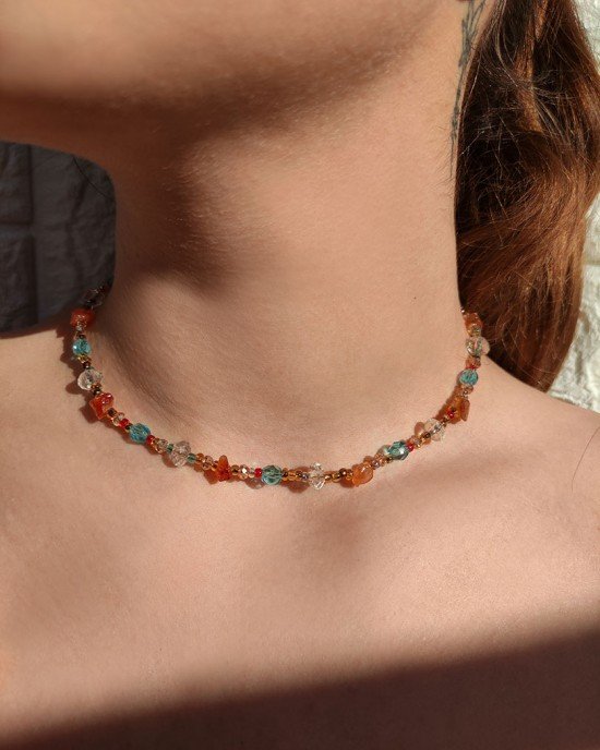 Χειροποίητο Κολιέ -MARIGOLD-