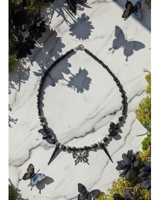 Handmade necklace -NOIRELIA- 