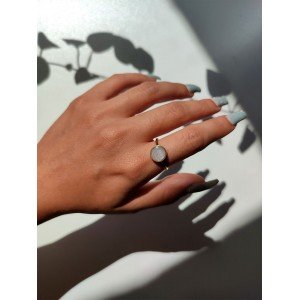 Χειροποίητο Δαχτυλίδι -MOON GOLD- ρυθμιζόμενο