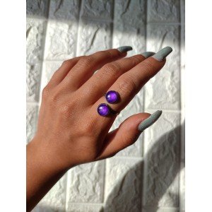 Χειροποίητο δαχτυλίδι -MYST- ρυθμιζόμενο