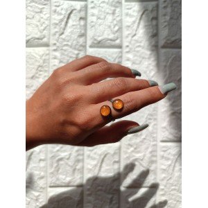 Χειροποίητο Δαχτυλίδι -SUNBURST- ρυθμιζόμενο