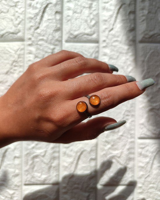 Χειροποίητο Δαχτυλίδι -SUNBURST- ρυθμιζόμενο